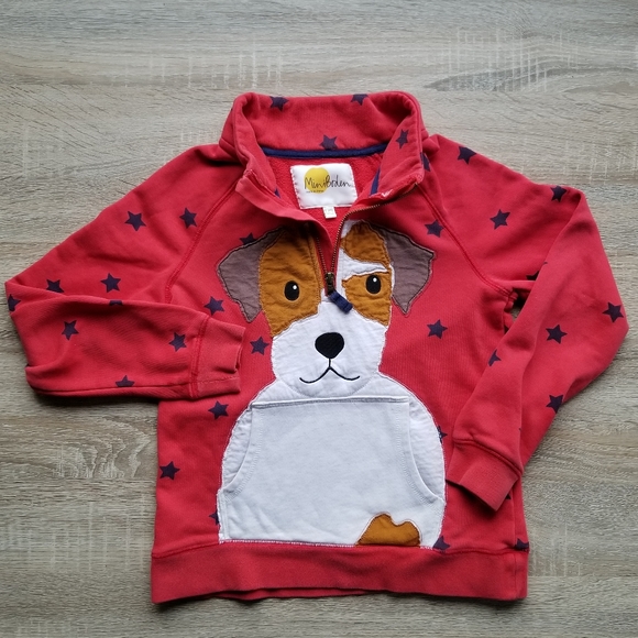 2020 (v)guc Mini Boden dog sweatshirt vhtf 9-10 years - Picture 12 of 13